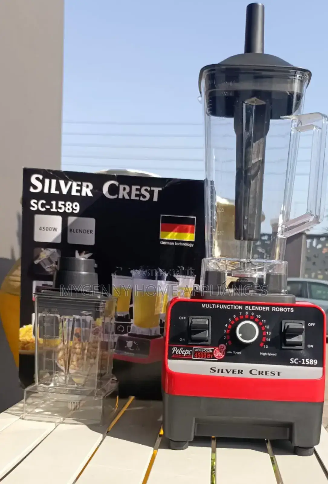 Silver Crest Blender 2.5 Liters