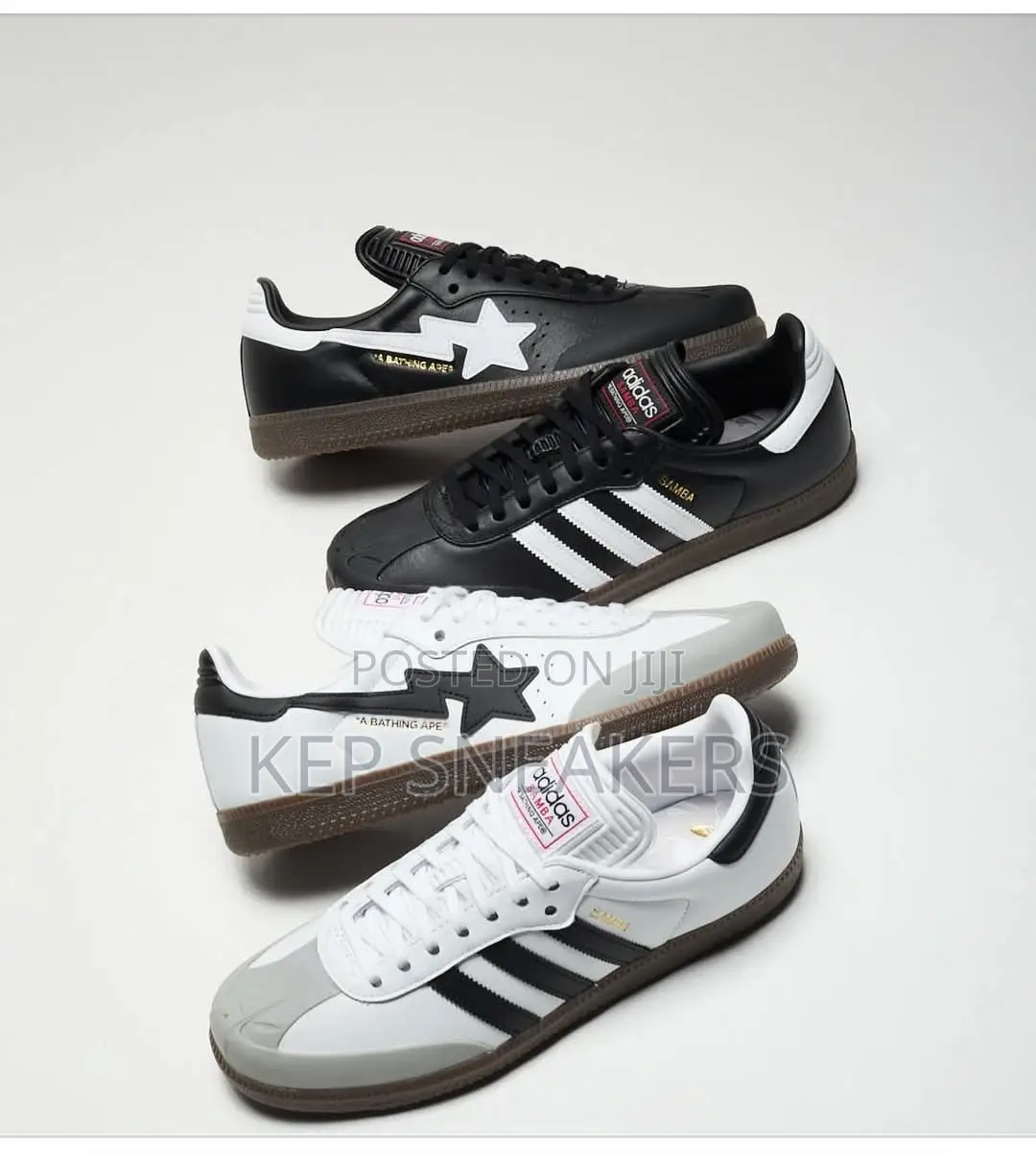 Adidas X Bape Samba