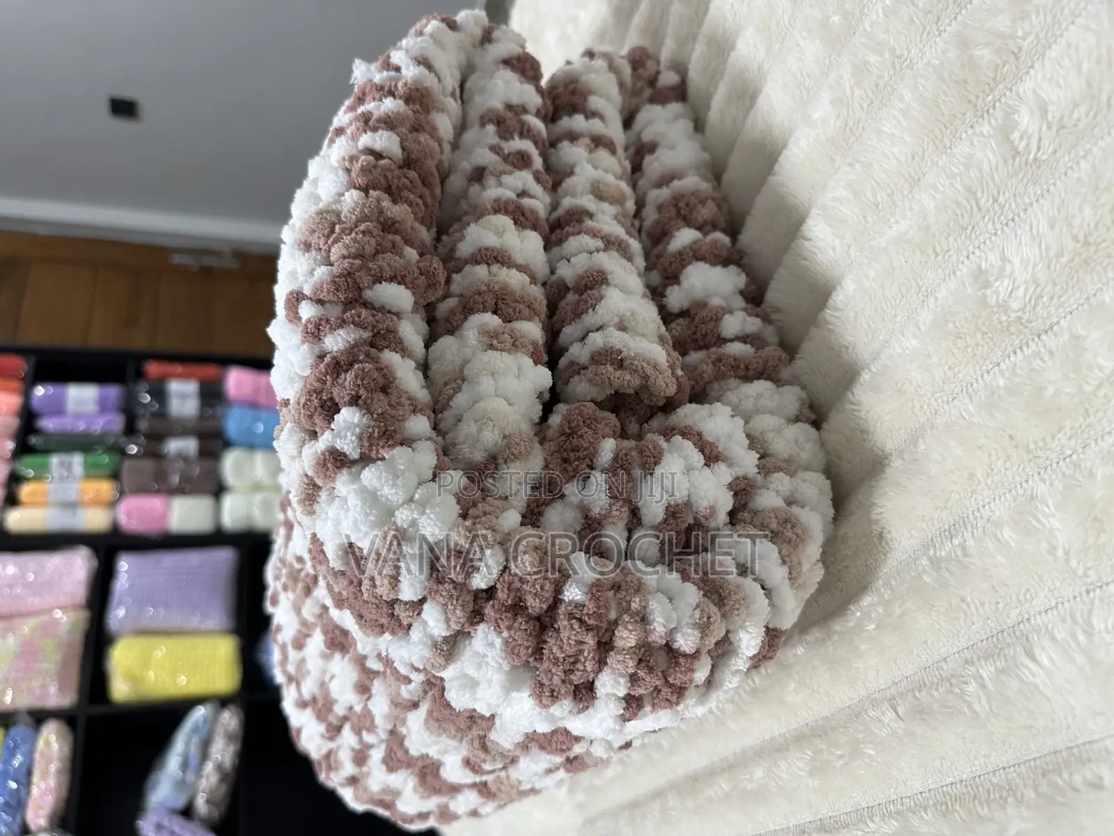 Finger Loop Yarn Blankets - Select What You Like