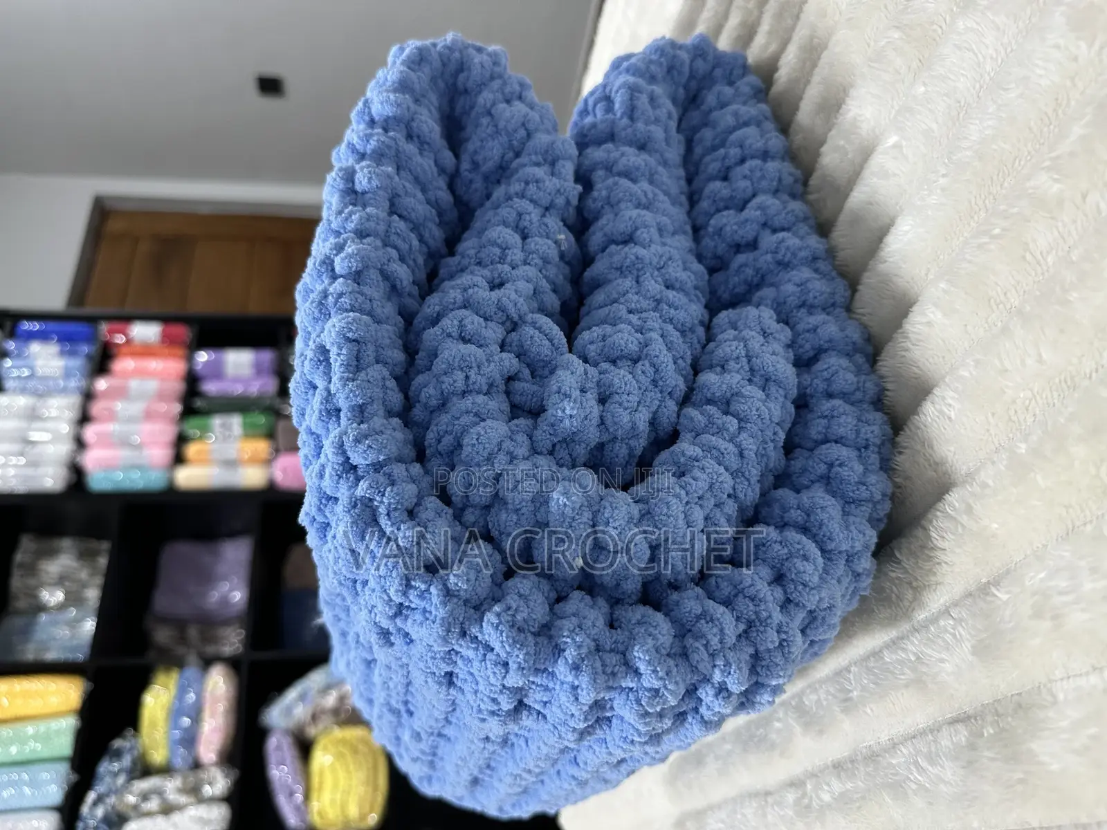 Finger Loop Yarn Blankets - Select What You Like