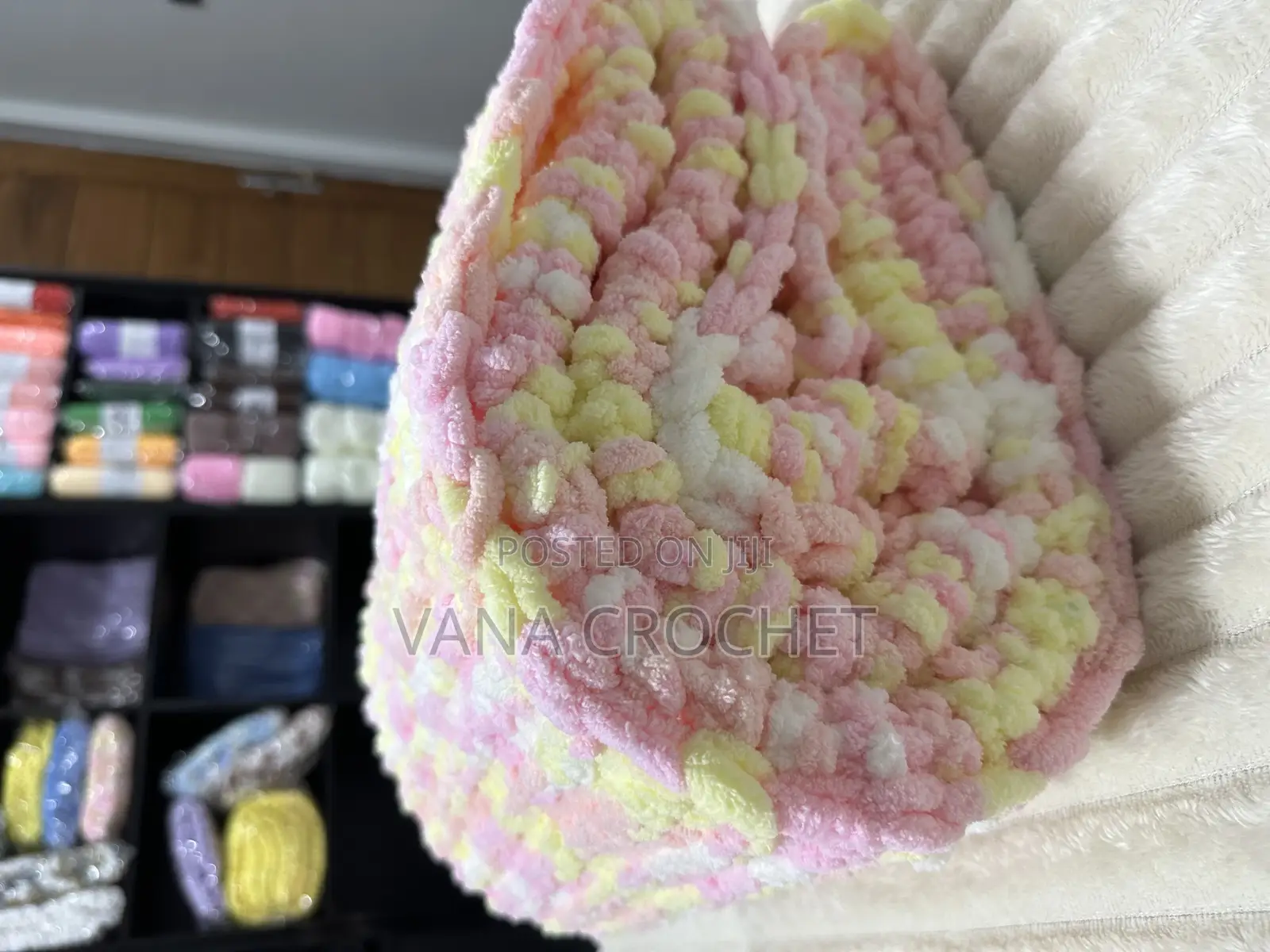 Finger Loop Yarn Blankets - Select What You Like