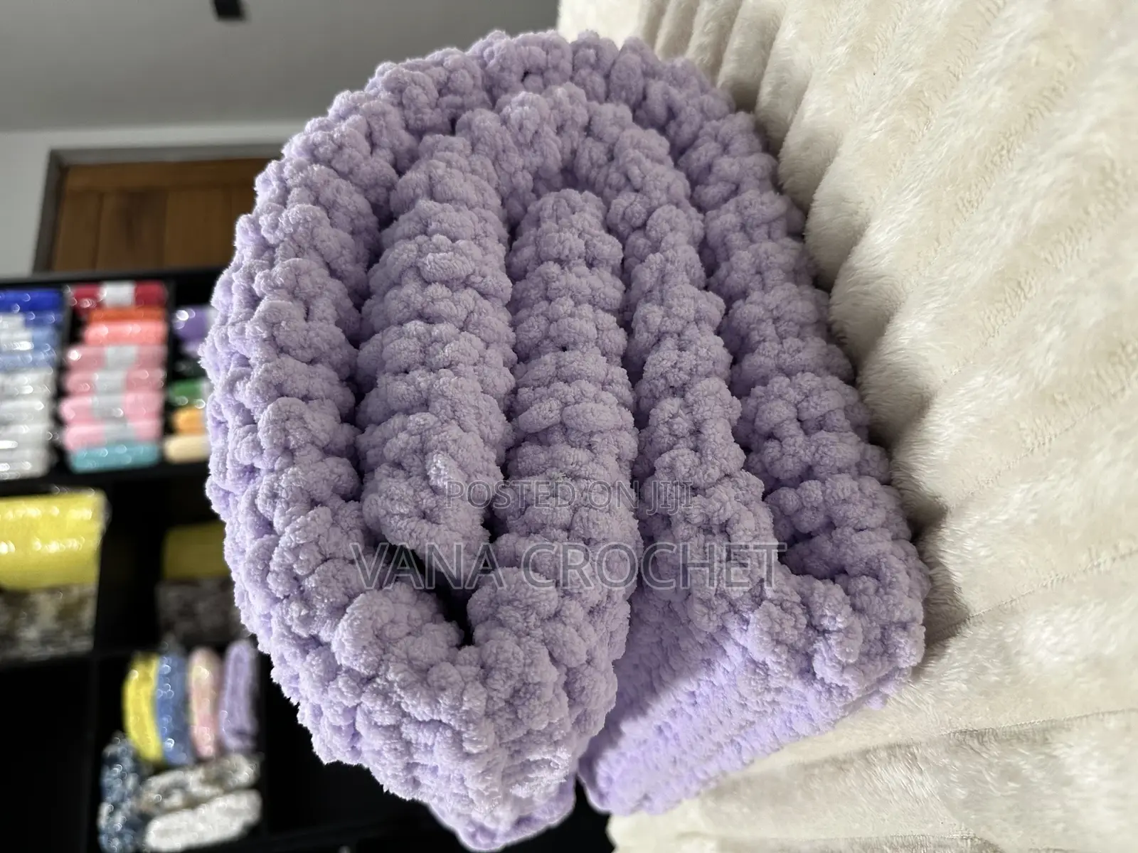 Finger Loop Yarn Blankets - Select What You Like
