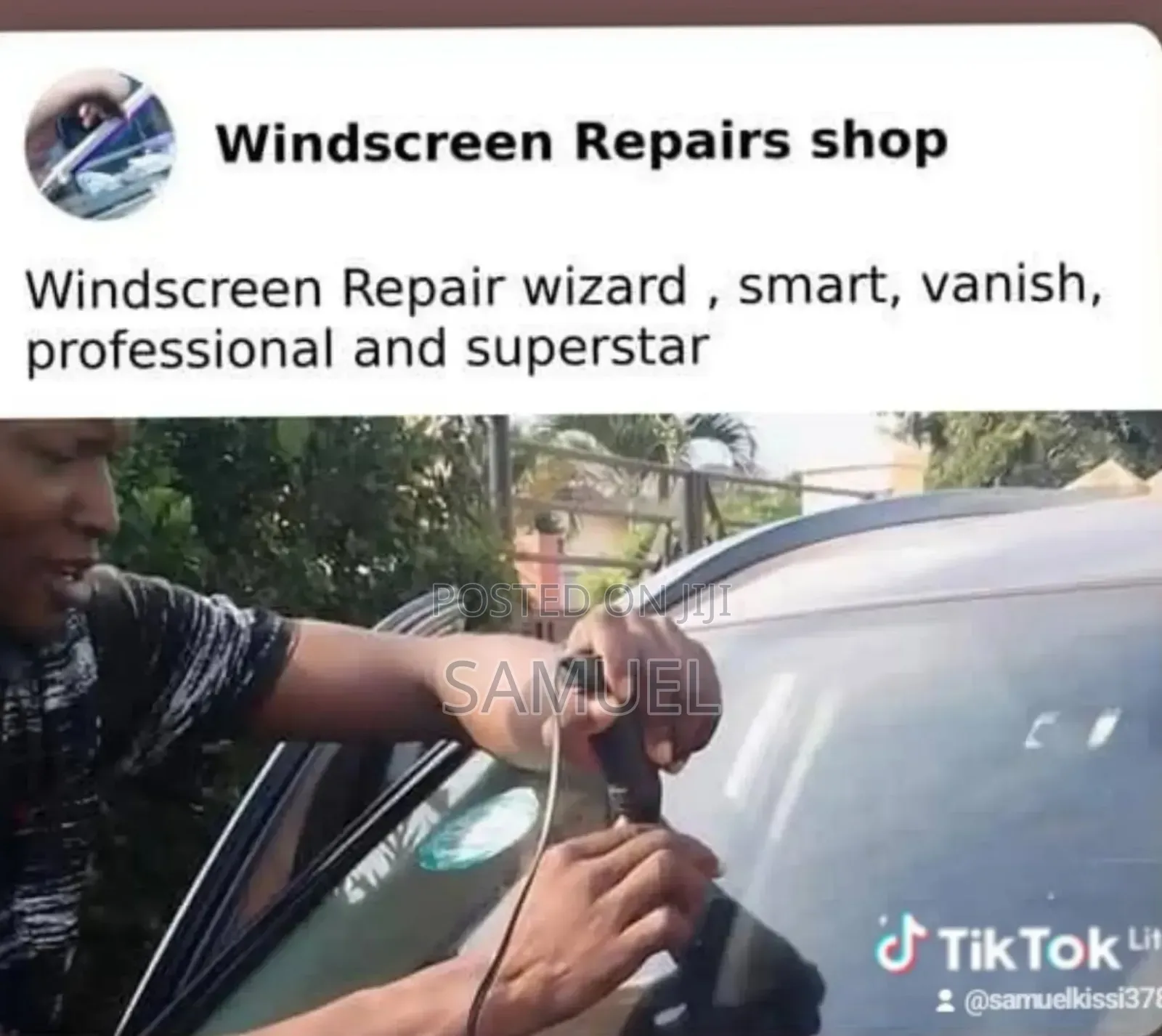 Windscreen Repair Shop
