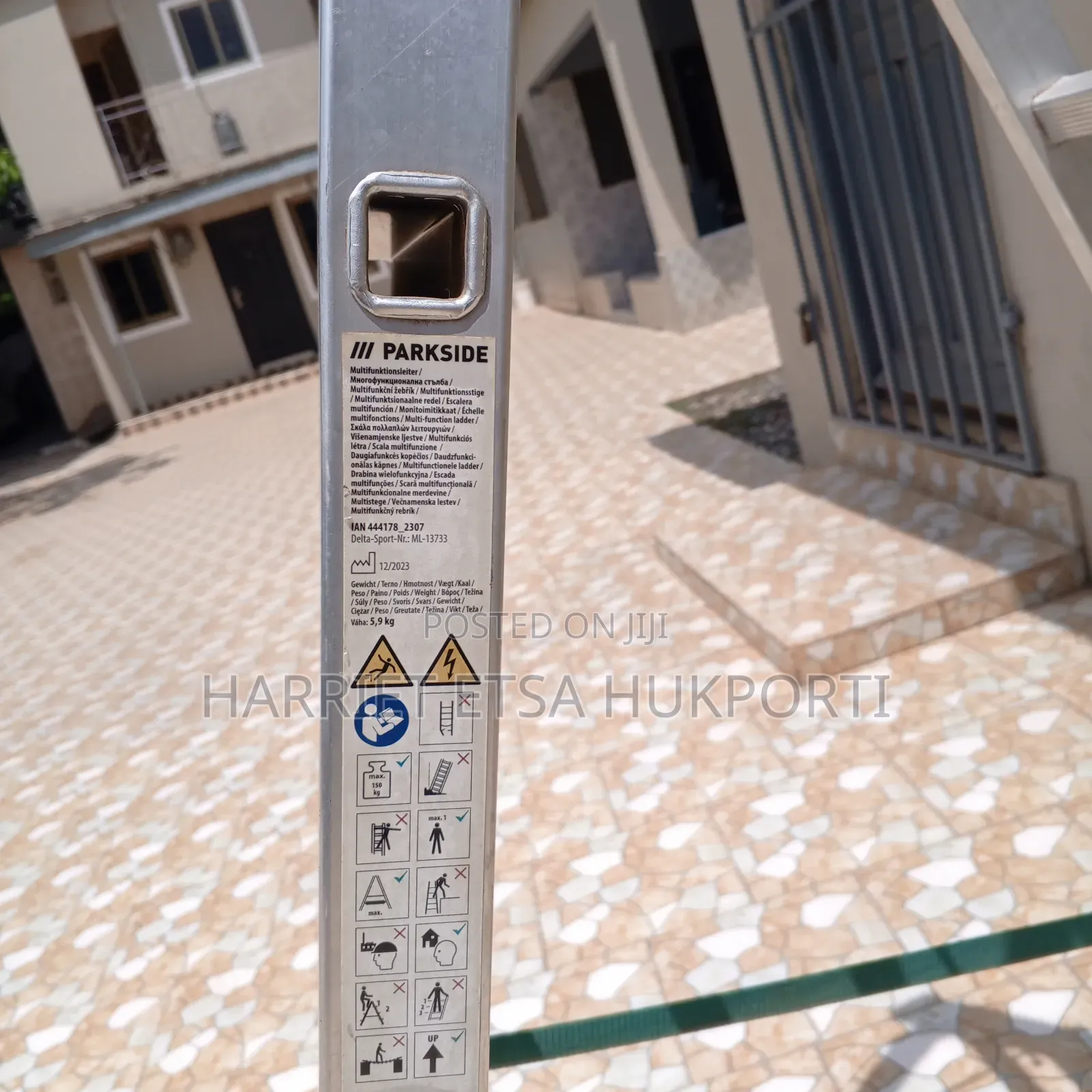 Brand New 150kg Parkside Ladder From Germany (150kg)
