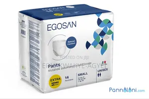 Egosan Pants Plus 6 Packs Of 15 Pieces, Absorbent Stretch Incontinence