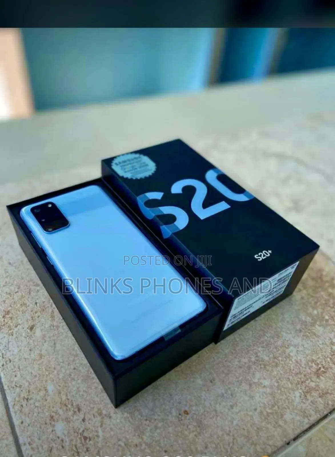 New Samsung Galaxy S20+ 5G 256 GB Blue