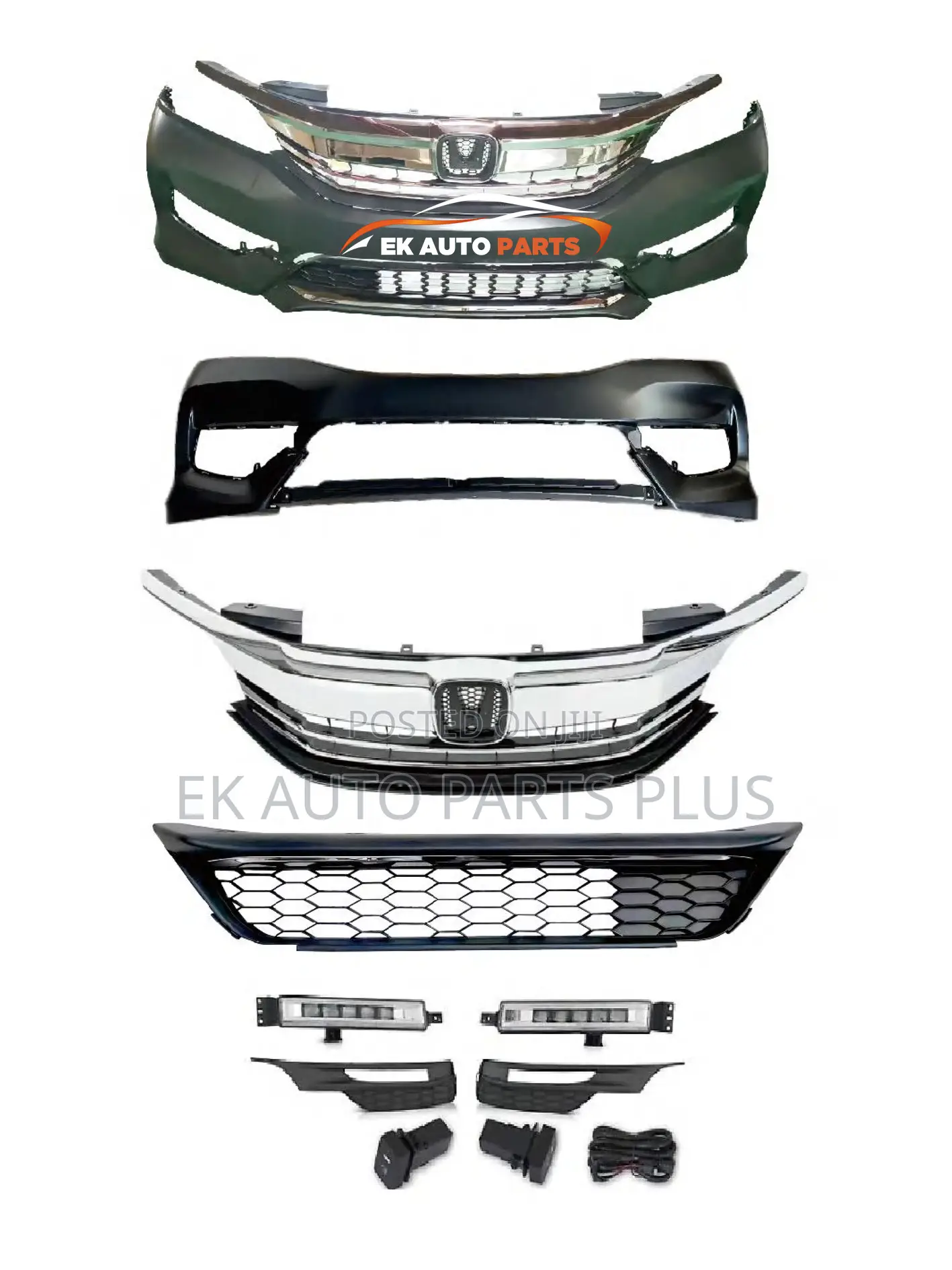 Honda Accord Front Bumper Complete 2016 2017