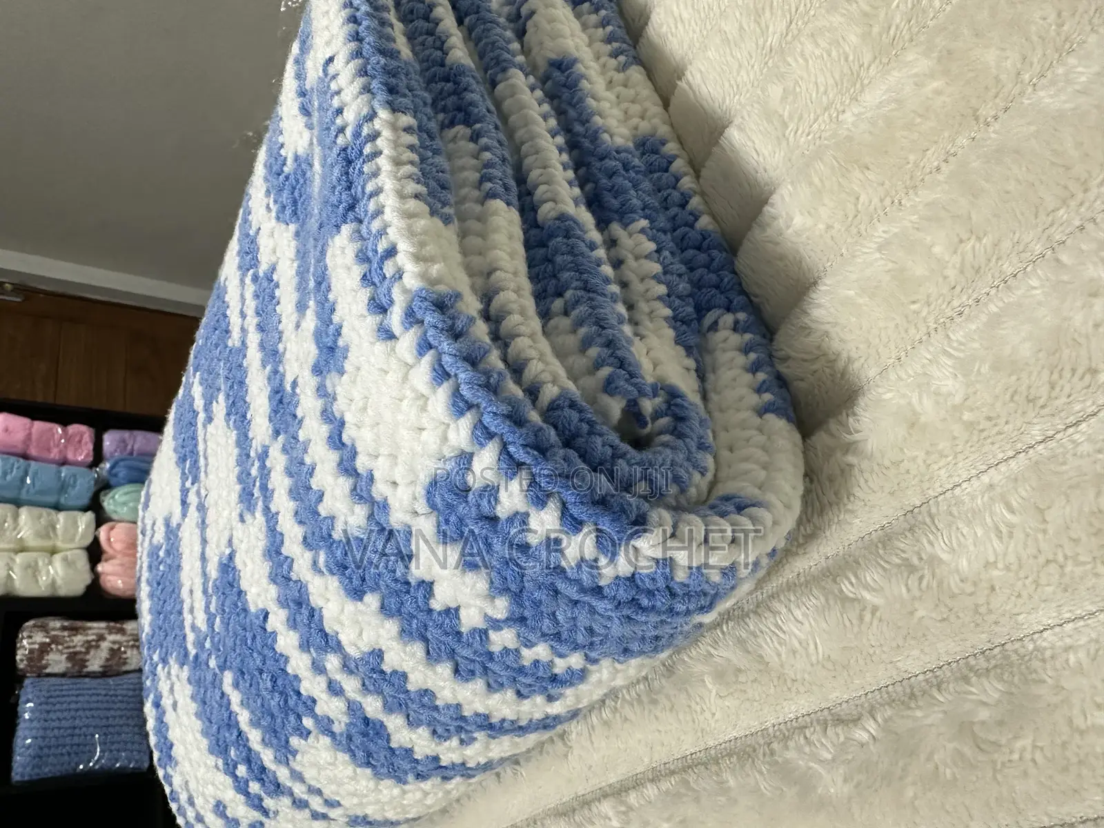 Milk-Cotton Yarn Multiple Colors Blankets 120x100cm