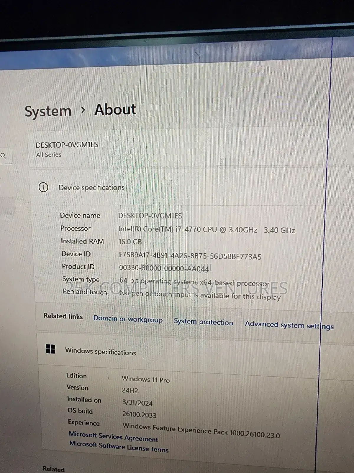 New Desktop Computer Asus 16GB Intel Core i7 HDD+SSD 1.5T