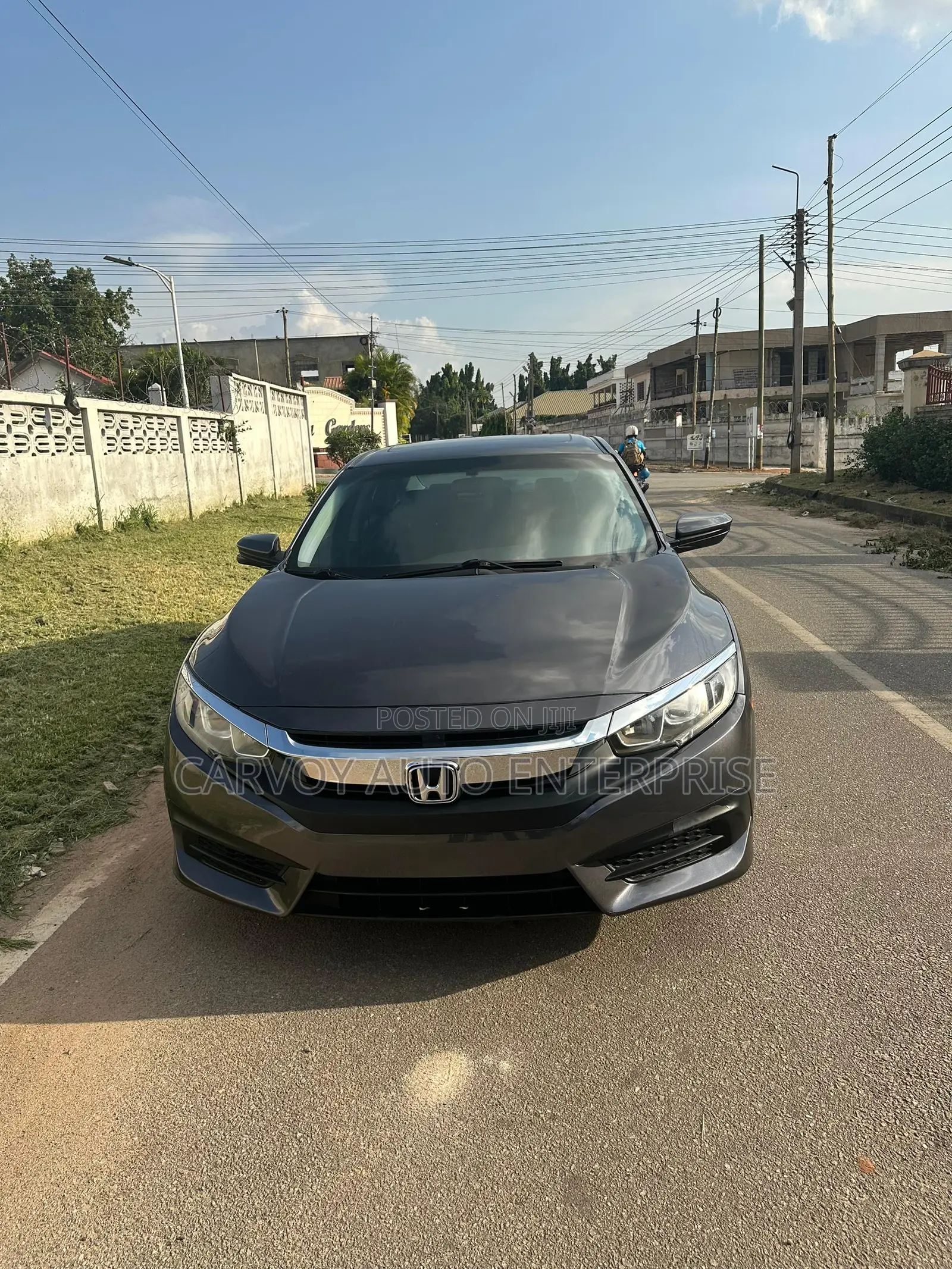 Honda Civic EX 4dr Sedan (2.0L 4cyl) 2017 Gray