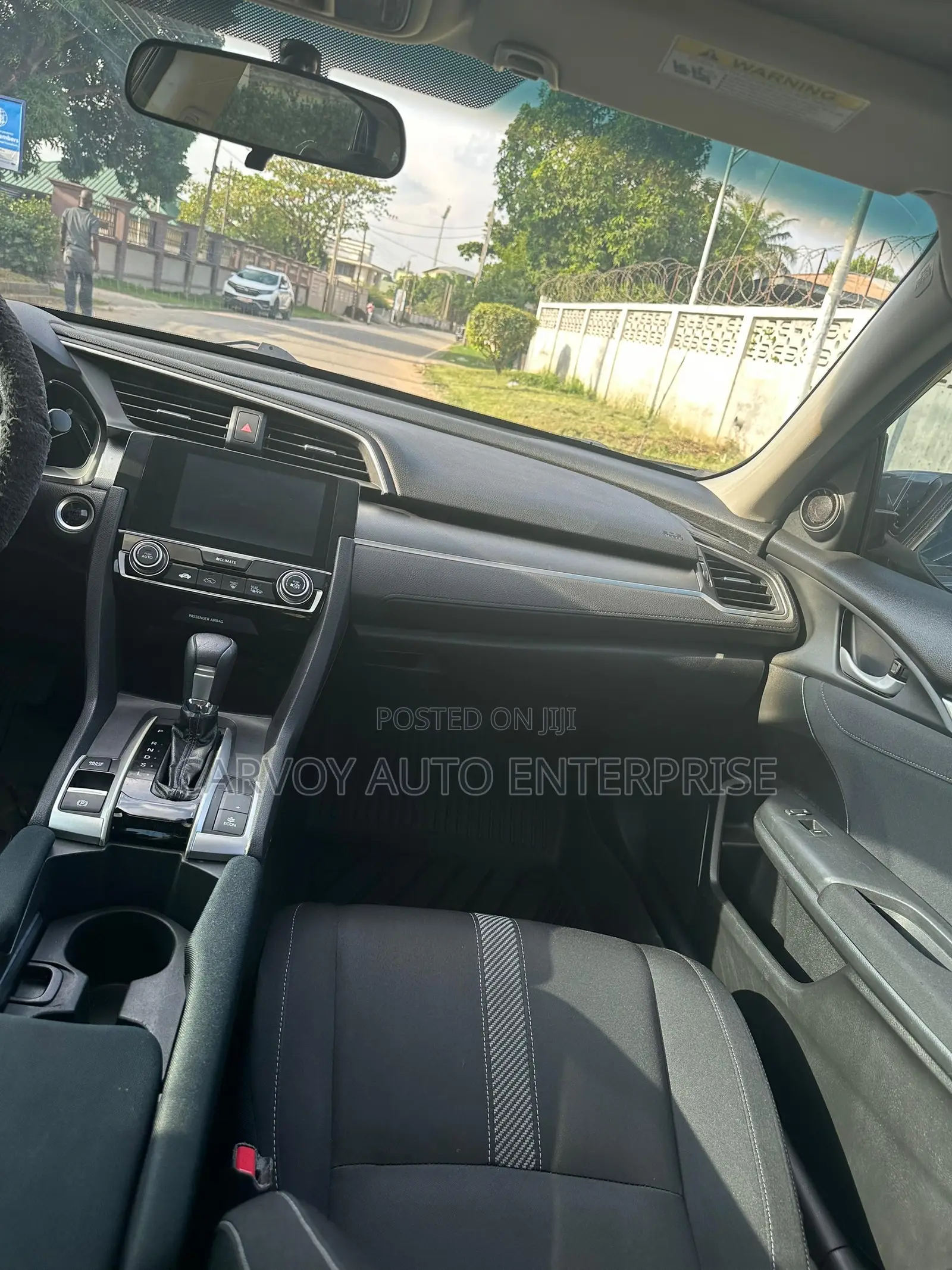 Honda Civic EX 4dr Sedan (2.0L 4cyl) 2017 Gray