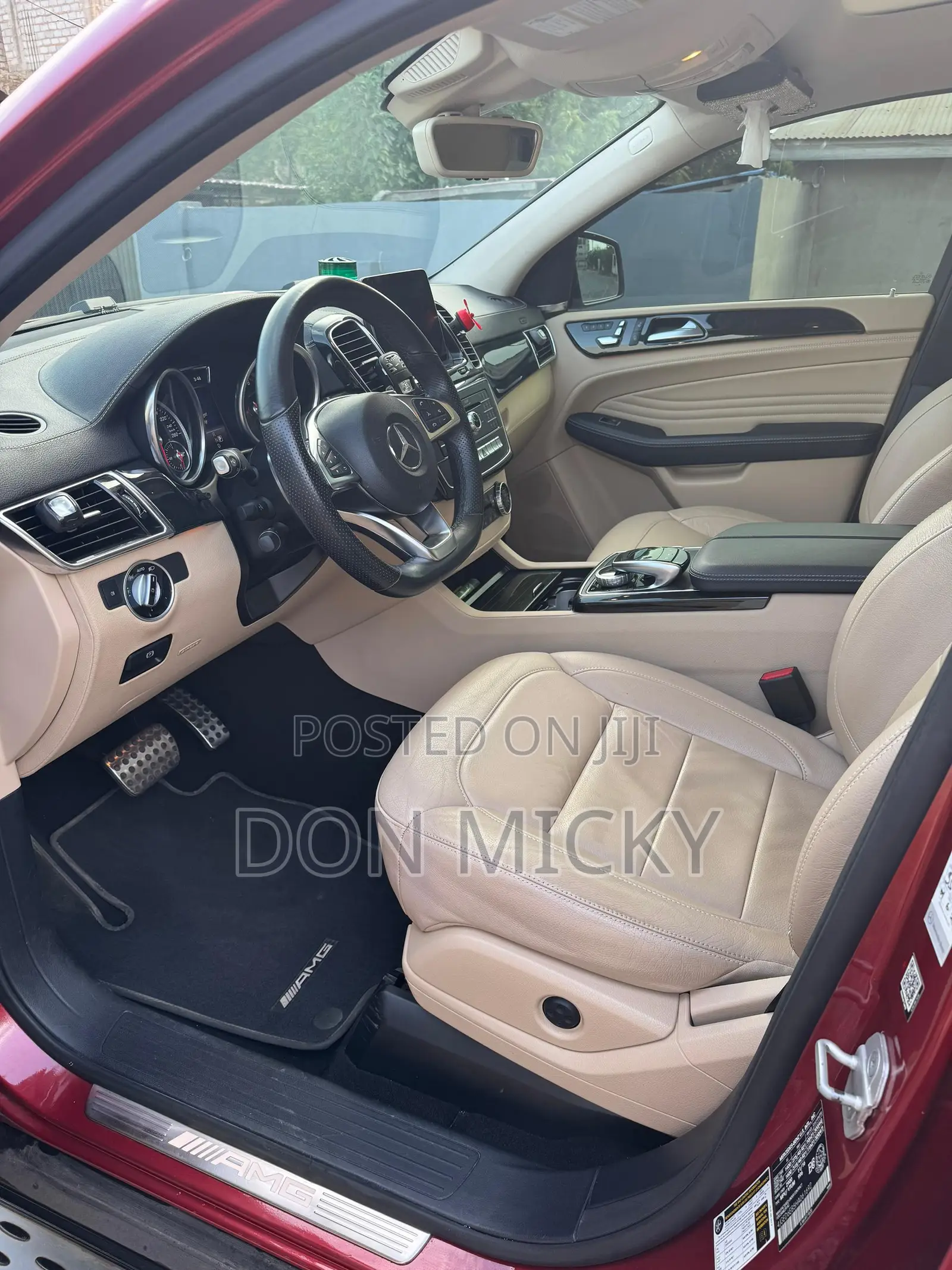 Mercedes-Benz GLE-Class 2017 Red