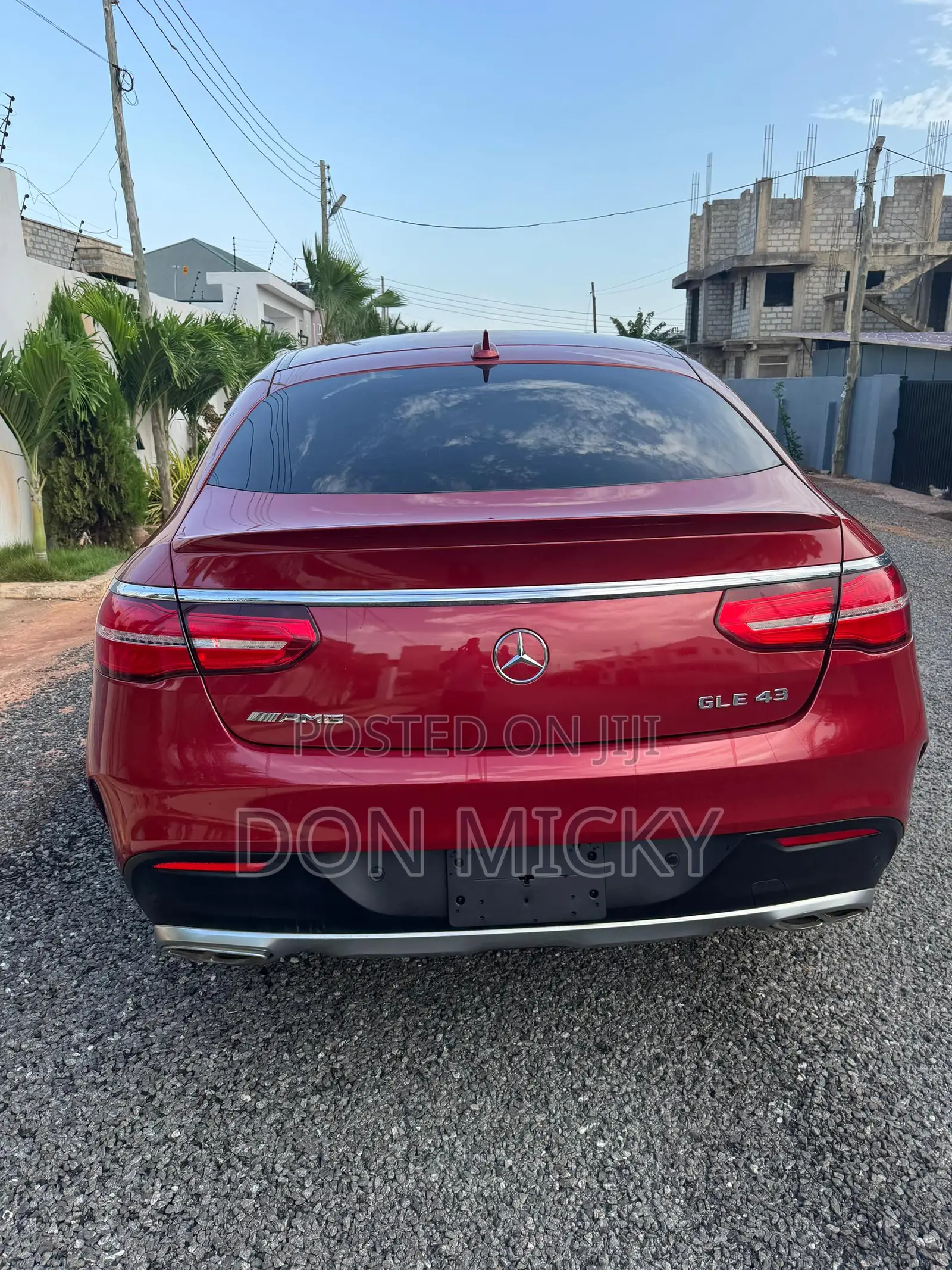 Mercedes-Benz GLE-Class 2017 Red