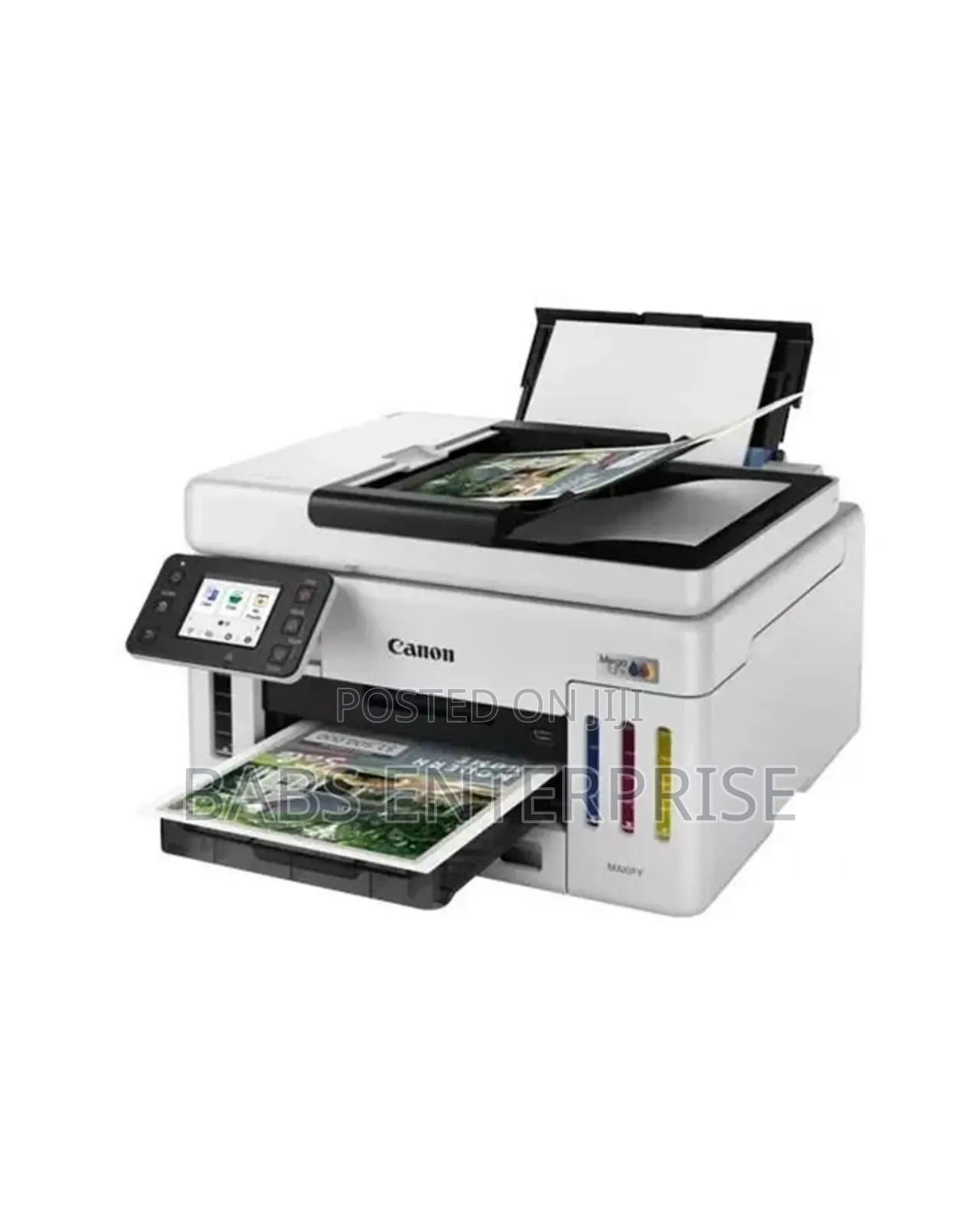 Canon Maxify Gx6140 Inkjet Aio Printer-color Print Scan Copy A4 Gi-46