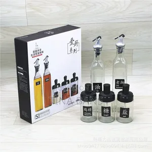 5set Oil Bottles + Spice Bottle