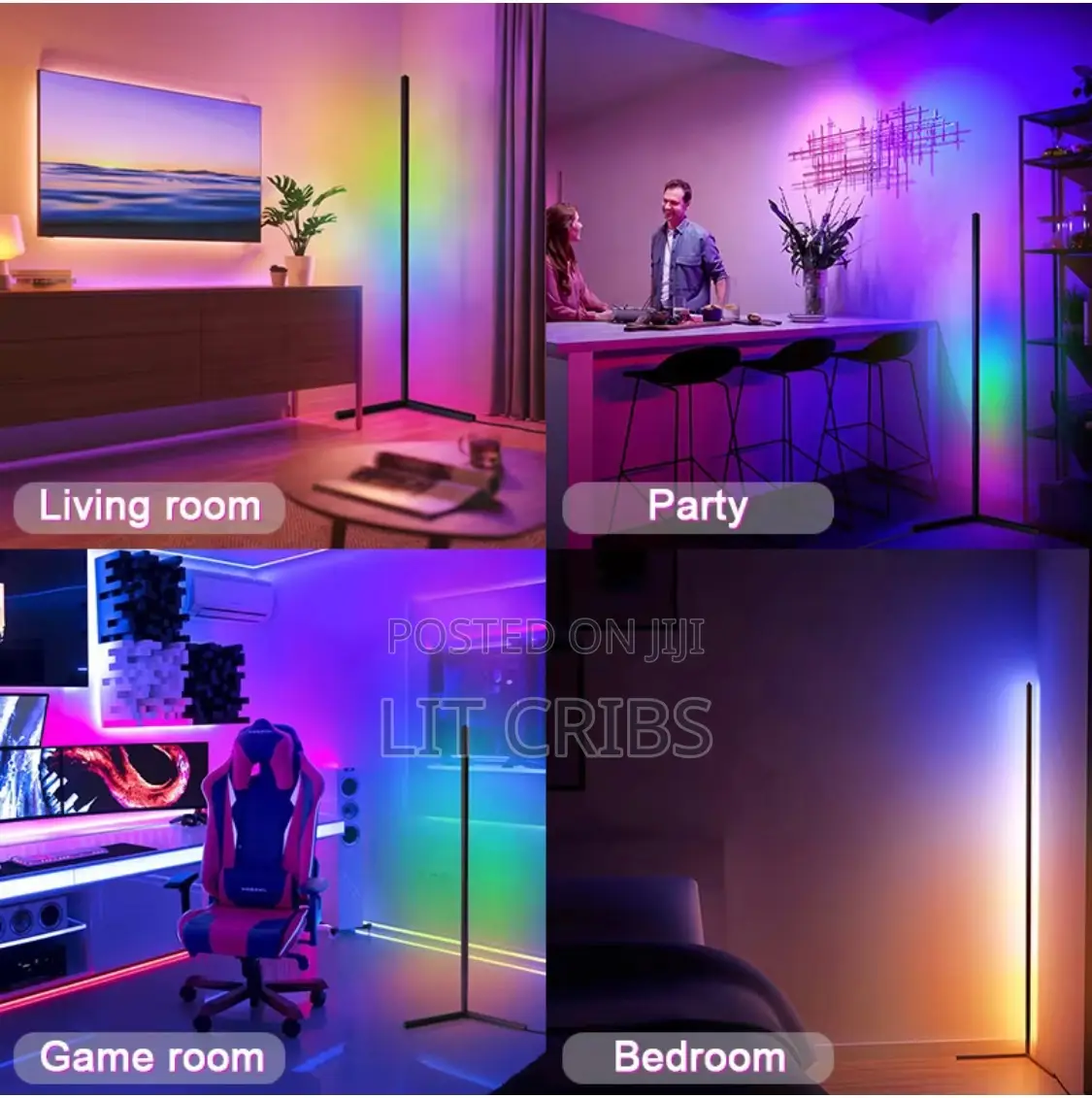 Floor Corner Smart Led Lamp