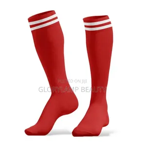 Unisex Long Athletic Soccer Socks – High Tube Sports Stockings Hose