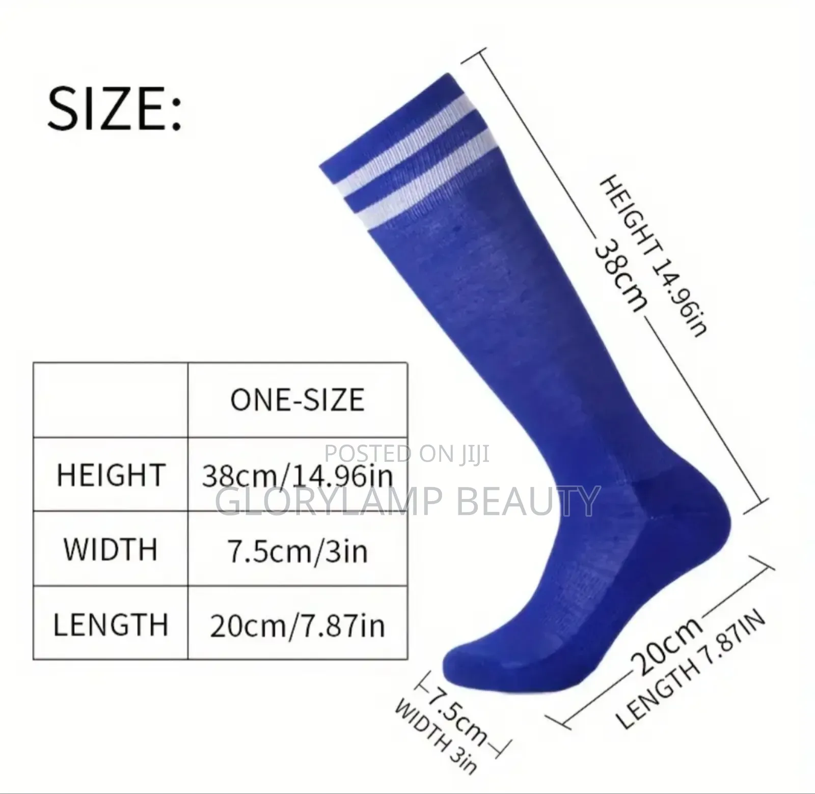 Unisex Long Athletic Soccer Socks – High Tube Sports Stockings Hose