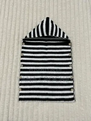 Milk-Cotton Yarn Swaddle Blankets - Double Colors
