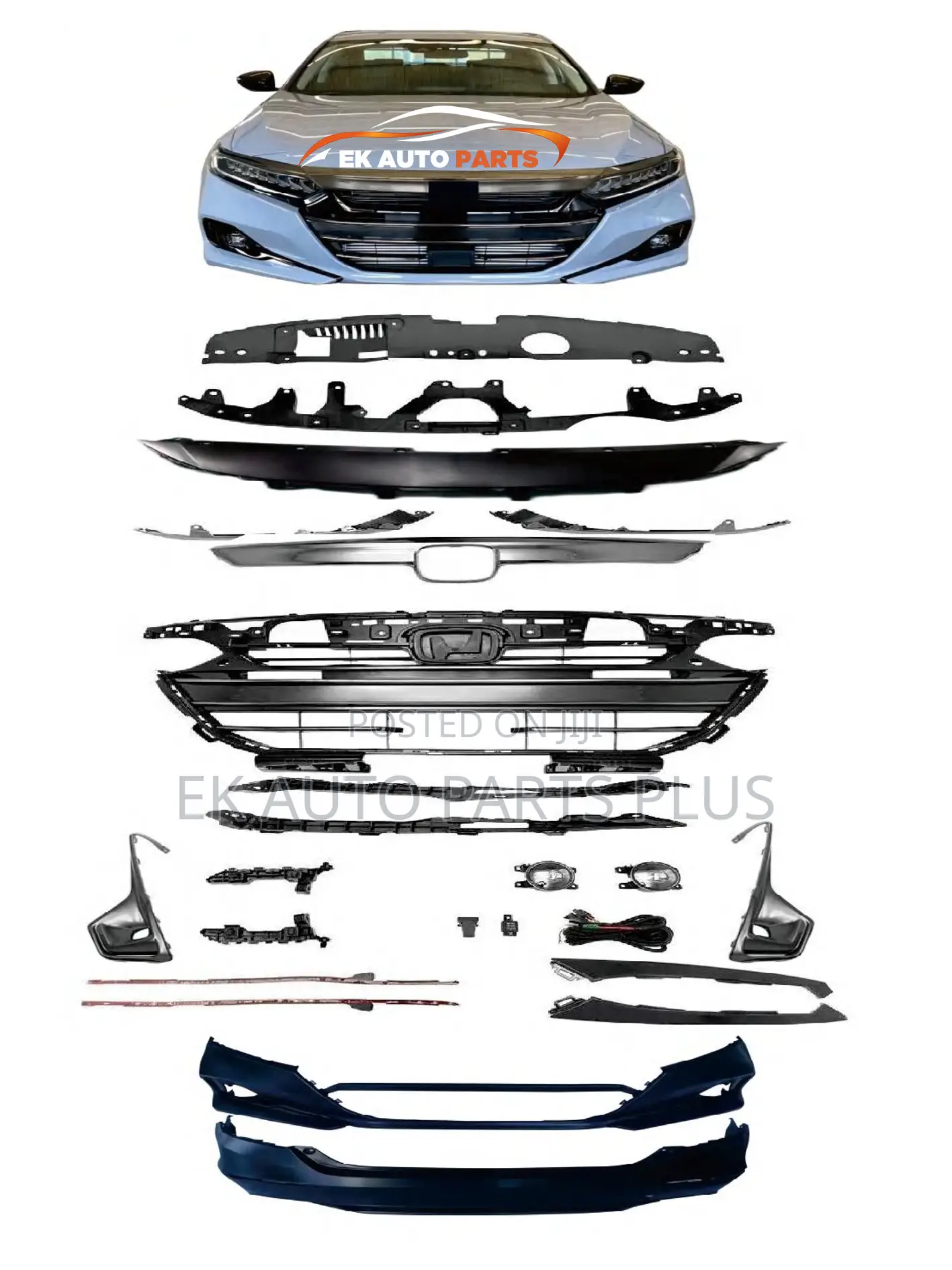 Honda Accord Front Bumper Complete 2022