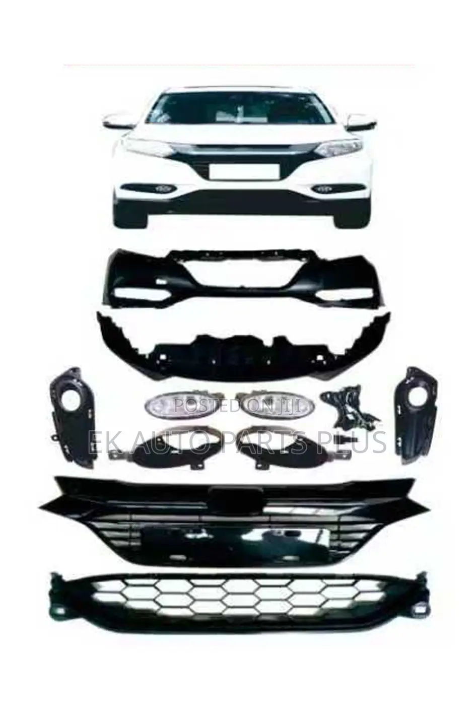 Honda HRV/Hr-v Front Bumper Complete 2015 2016 2017 2018