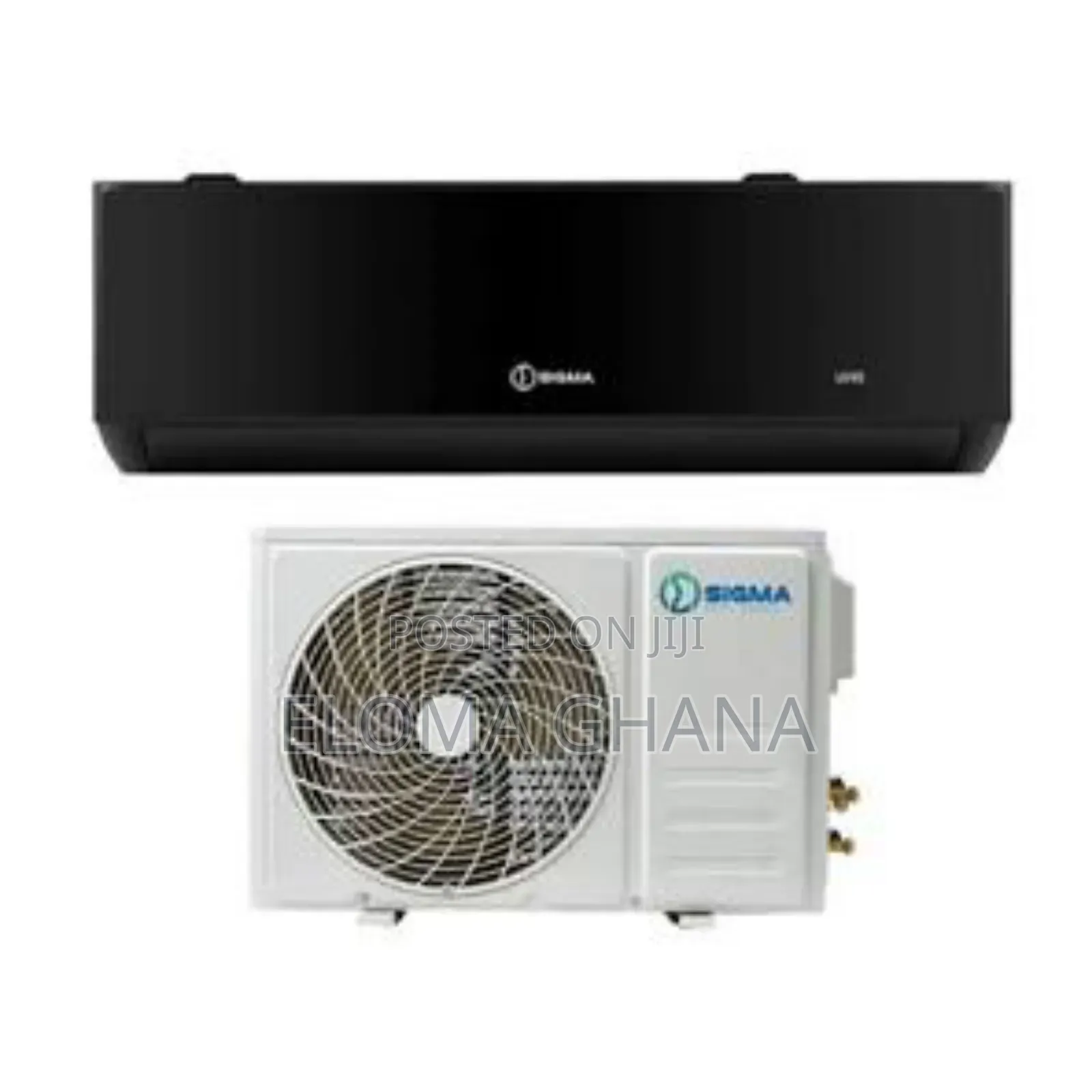 Premium Glass Finish Sigma Luxe Series 1.5hp Split Air Conditioner.