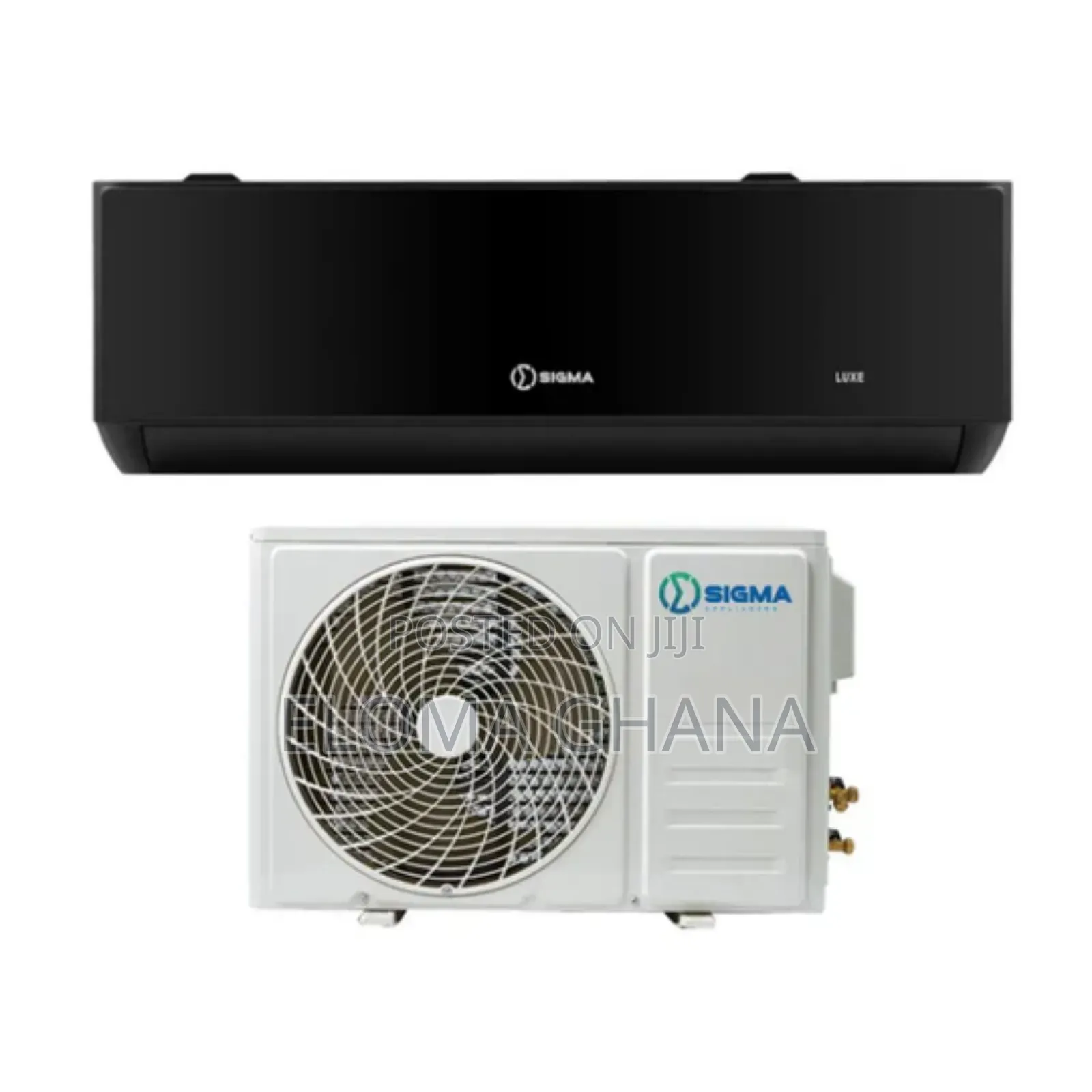 The Sigma Is A Stylish Matte Black Finish 2.0hp Split Air Conditioner