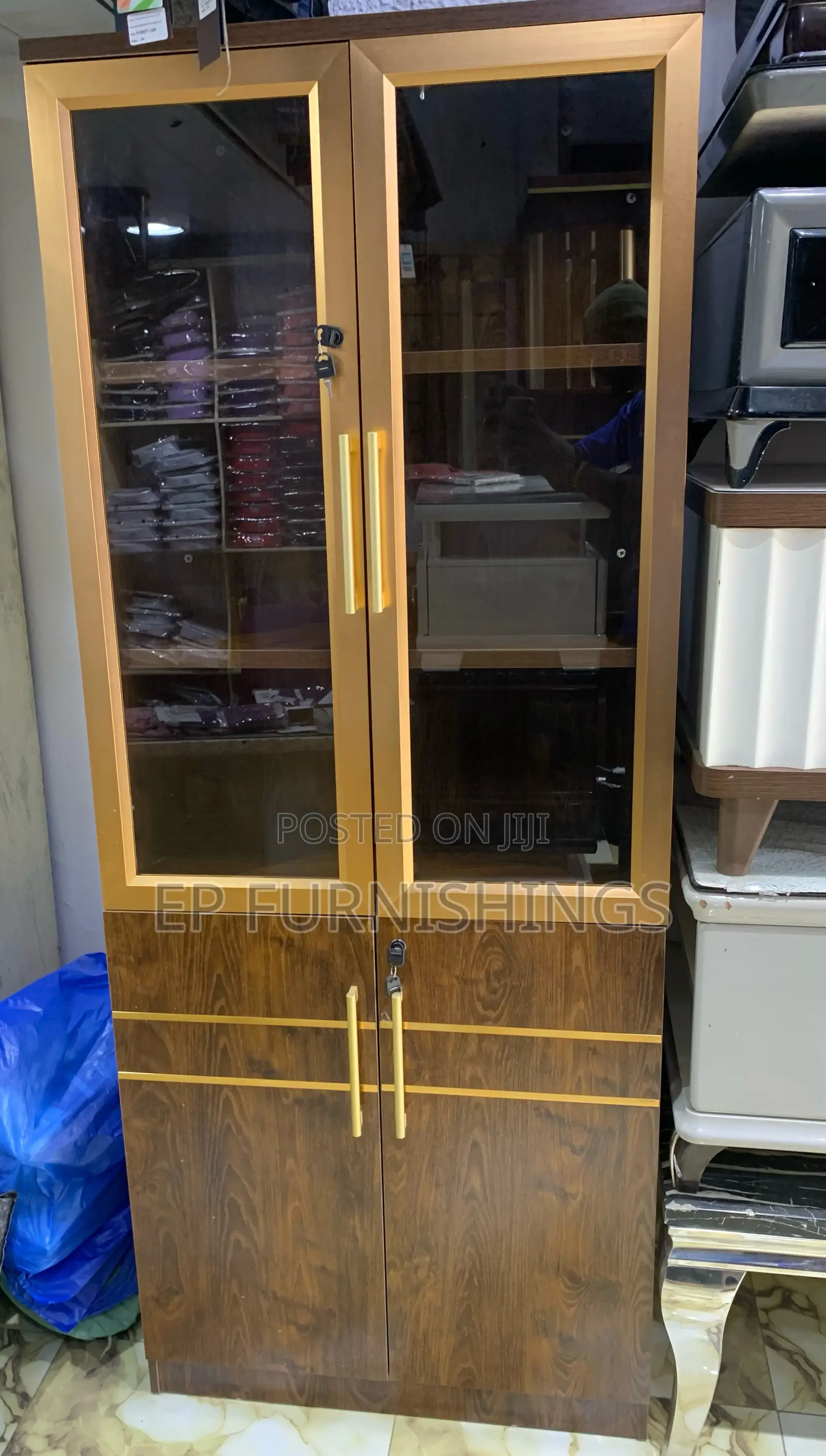 Wooden Cabinet 2 Doors