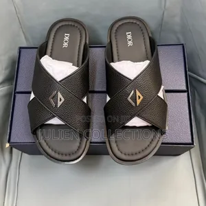 Doir Slide Ash Black Grey N Orange