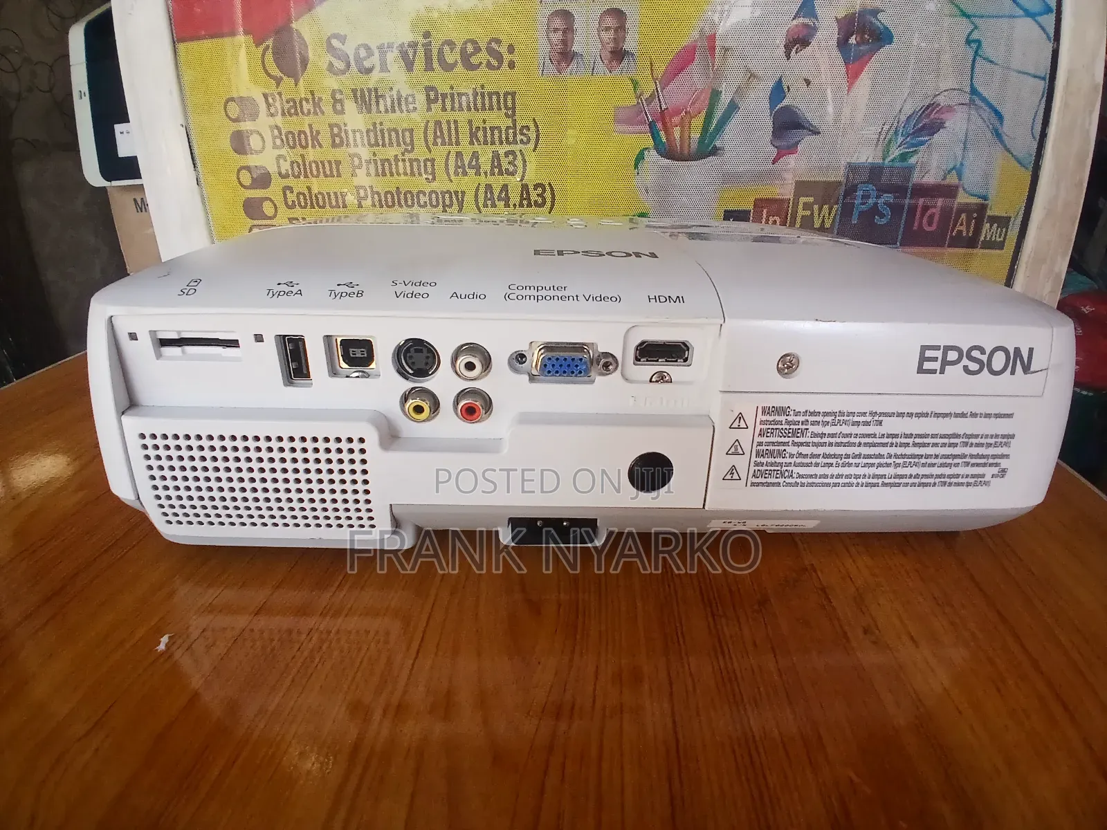 Epson Eb-W6 Wxga Projector