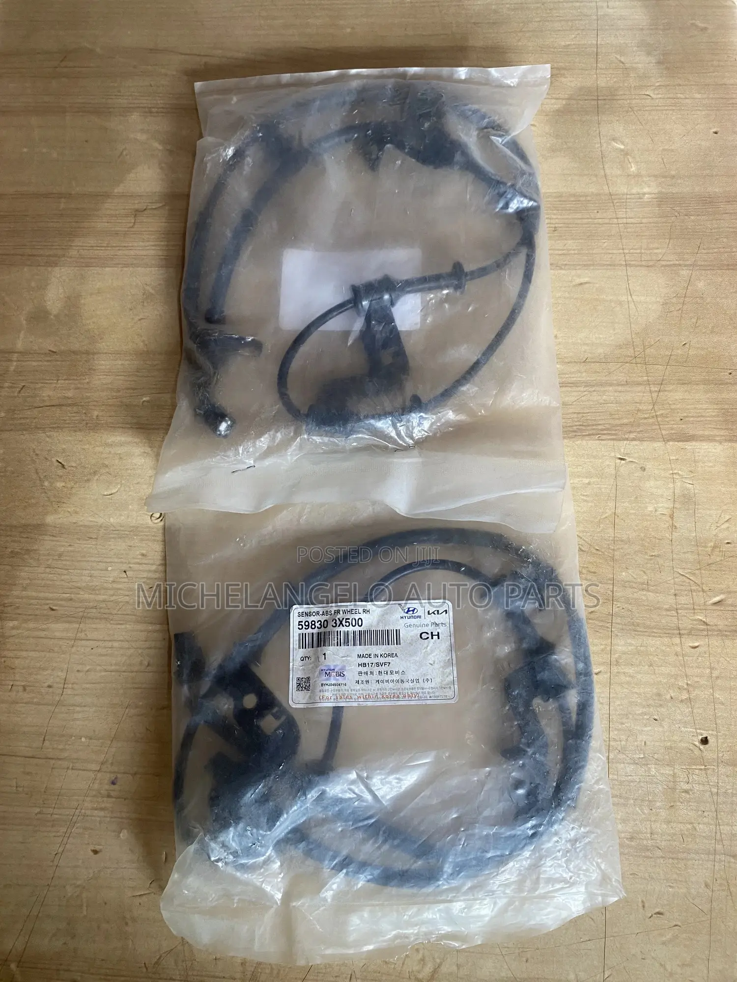 Front Abs Sensor Hyundai Elantra 2011 - 2016 (Pair)