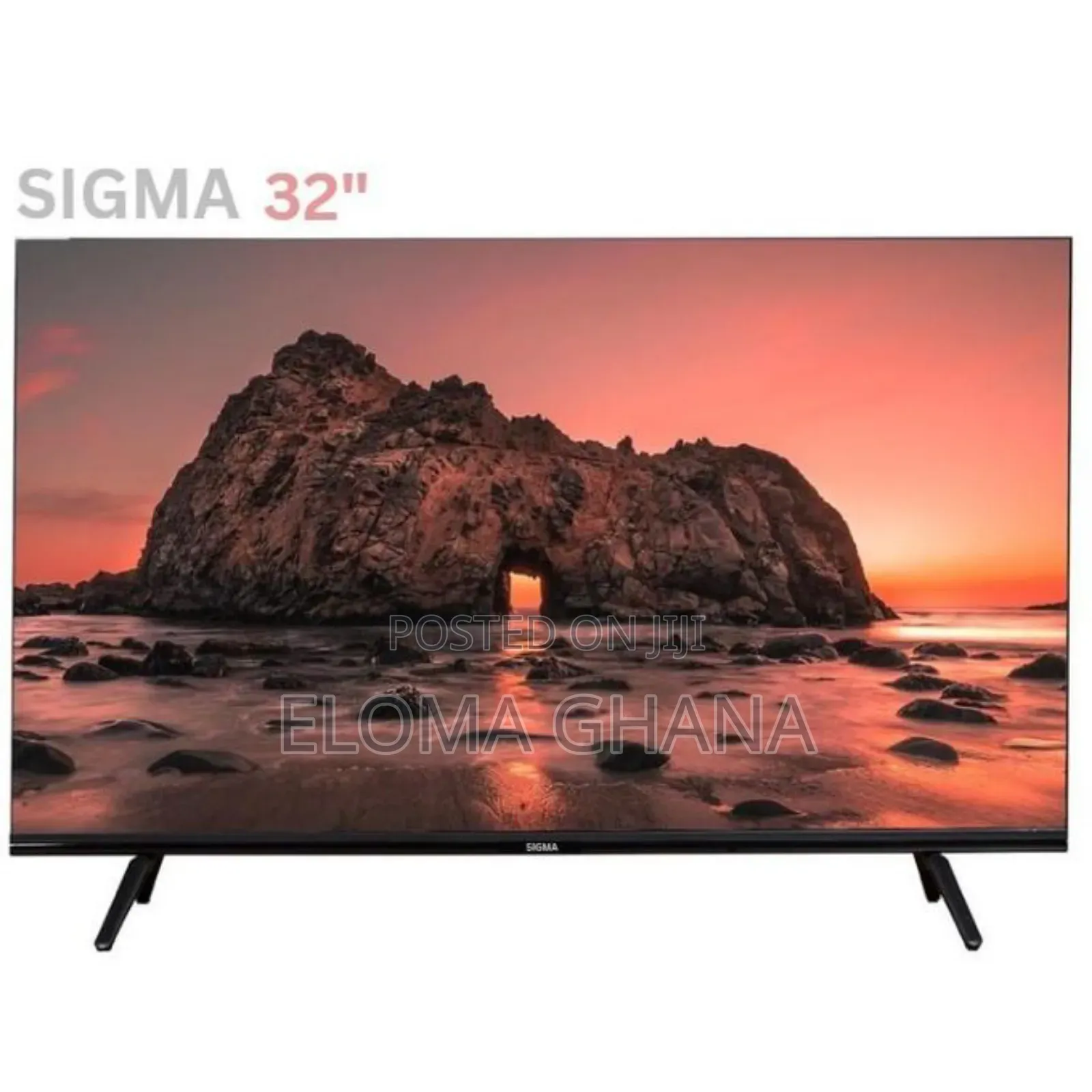 The Sigma 32"Slim Bezel  Design Smart Android Full Hd (Fhd) Led Tv.
