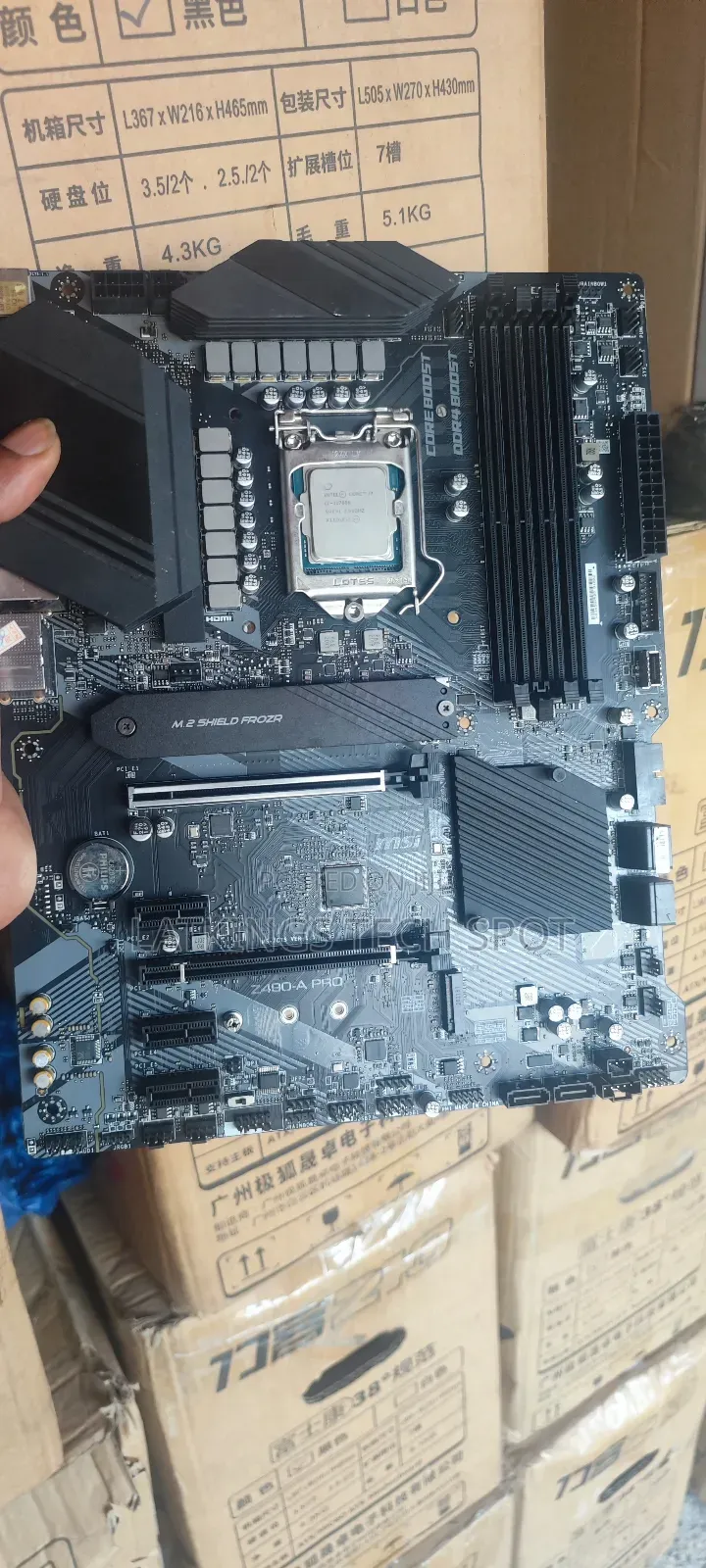 Msi Z490 A Pro With I7 11700k Cpu