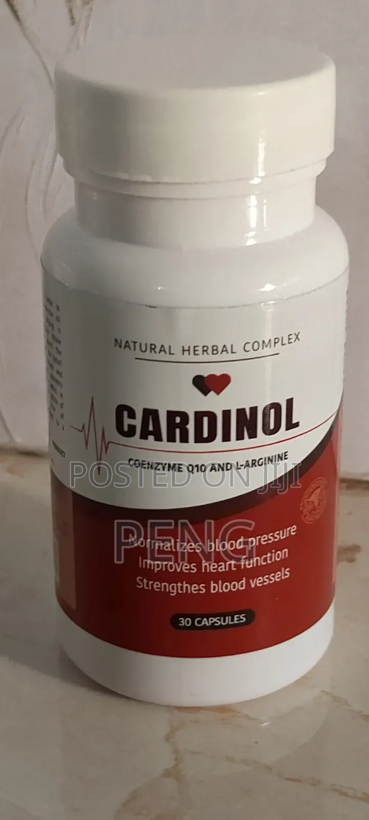 Cardinol Vitamin Supplement Capsules