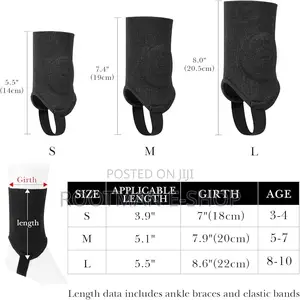 Ankle Guards (X 1 Pair) Shield Protector for Soccer Football