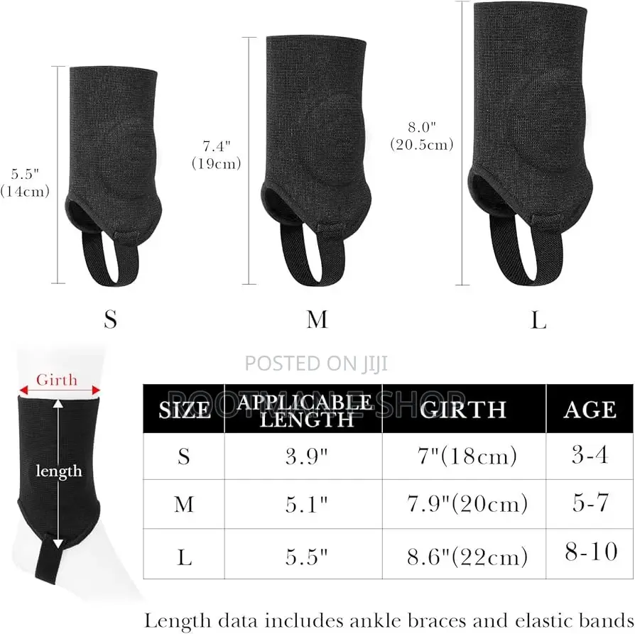 Ankle Guards (X 1 Pair) Shield Protector for Soccer Football