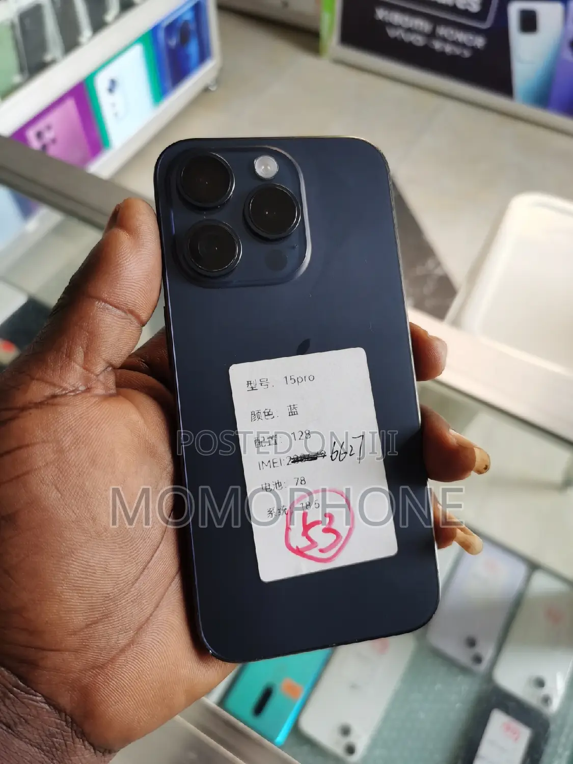 Apple iPhone 15 Pro 128 GB Black