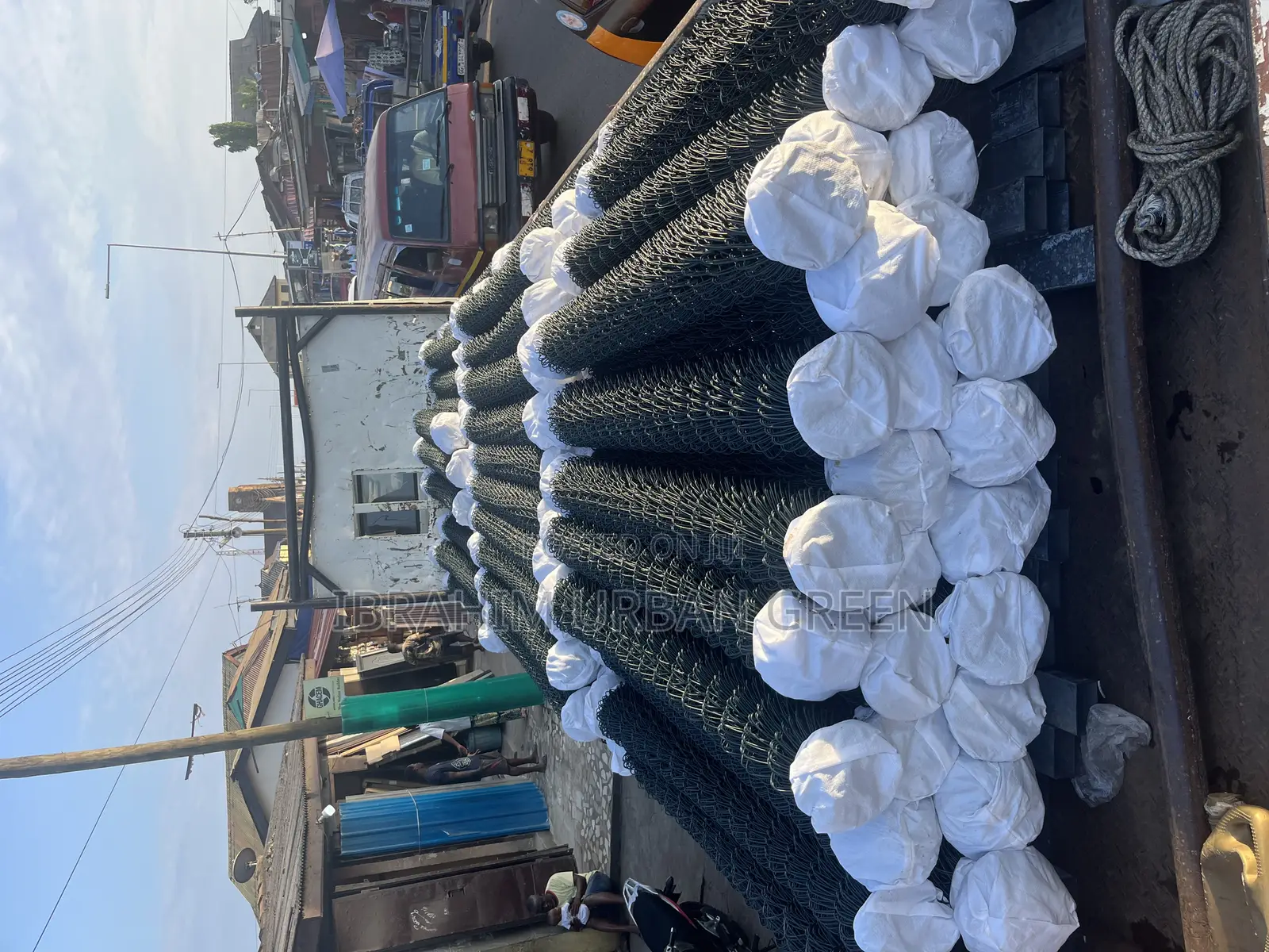 Chin Link Wire Mesh Coated Small Holes