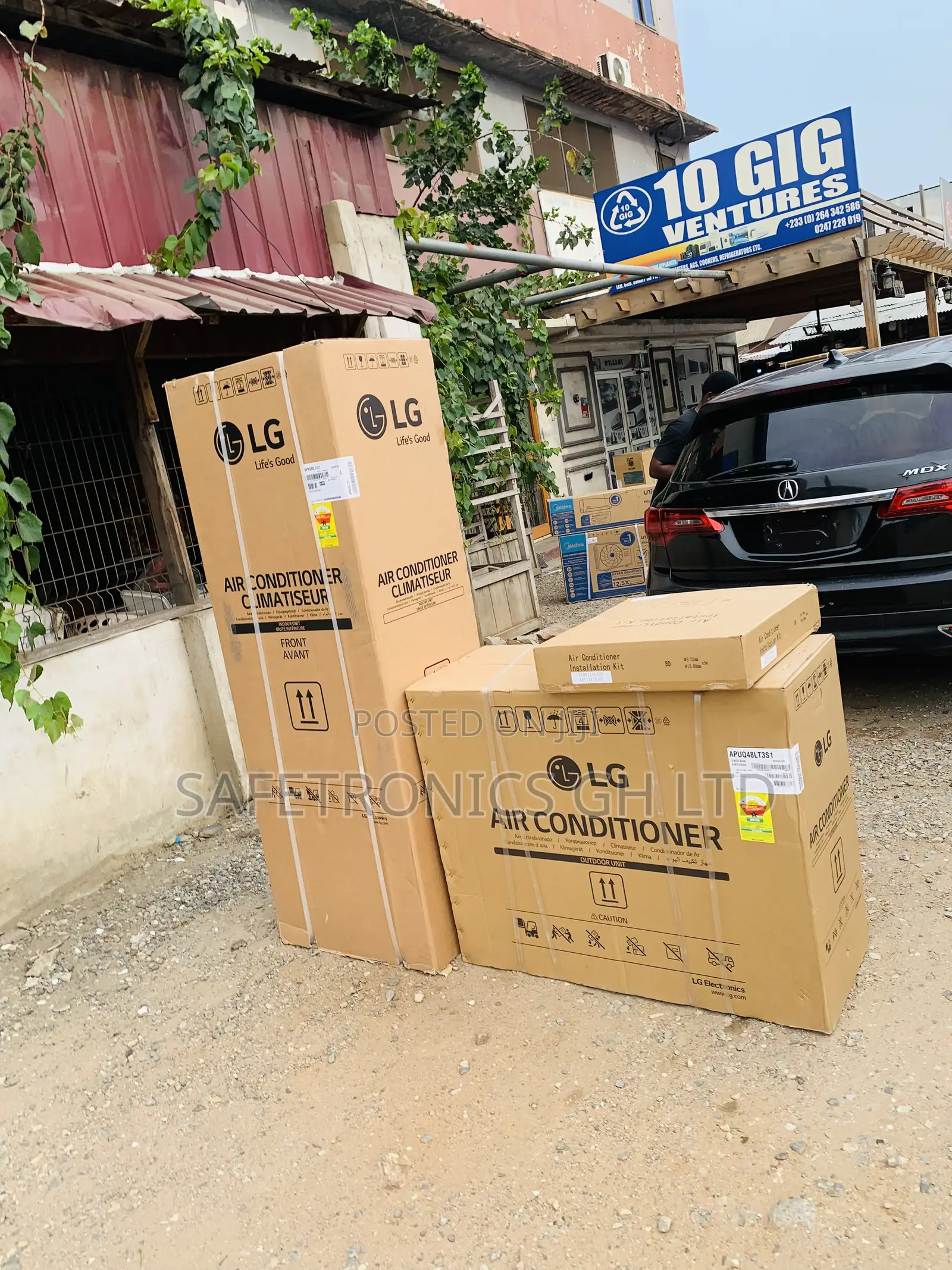 Classic New Split Type 5.0 Horsepower White Lg Standing Ac