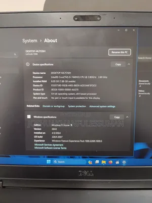 Laptop Dell Latitude 5580 8GB Intel Core i5 SSD 256GB