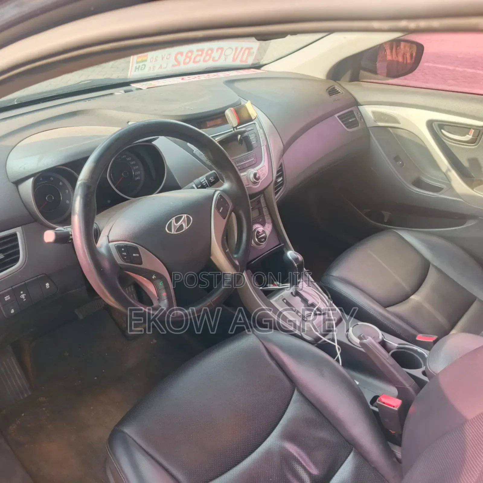 Hyundai Avante 2012 Black