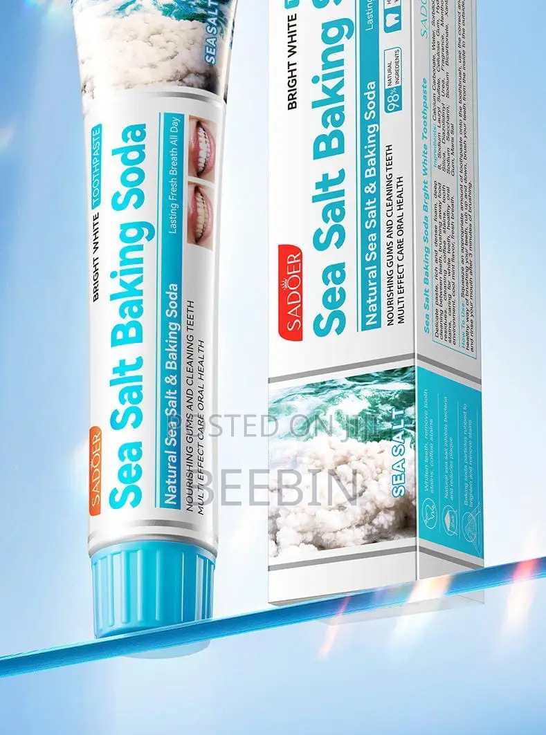Sea Salt Baking Soda Toothpaste 2pcs - 100g