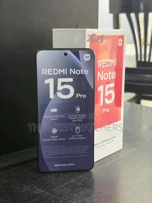 New Xiaomi Redmi Note 15 Pro 256 GB Black