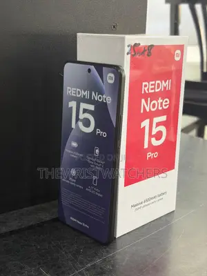 New Xiaomi Redmi Note 15 Pro 256 GB Black