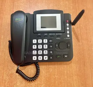 Sq Ls980 Dual Sim Deskphone With Adjustable Coloured Screen