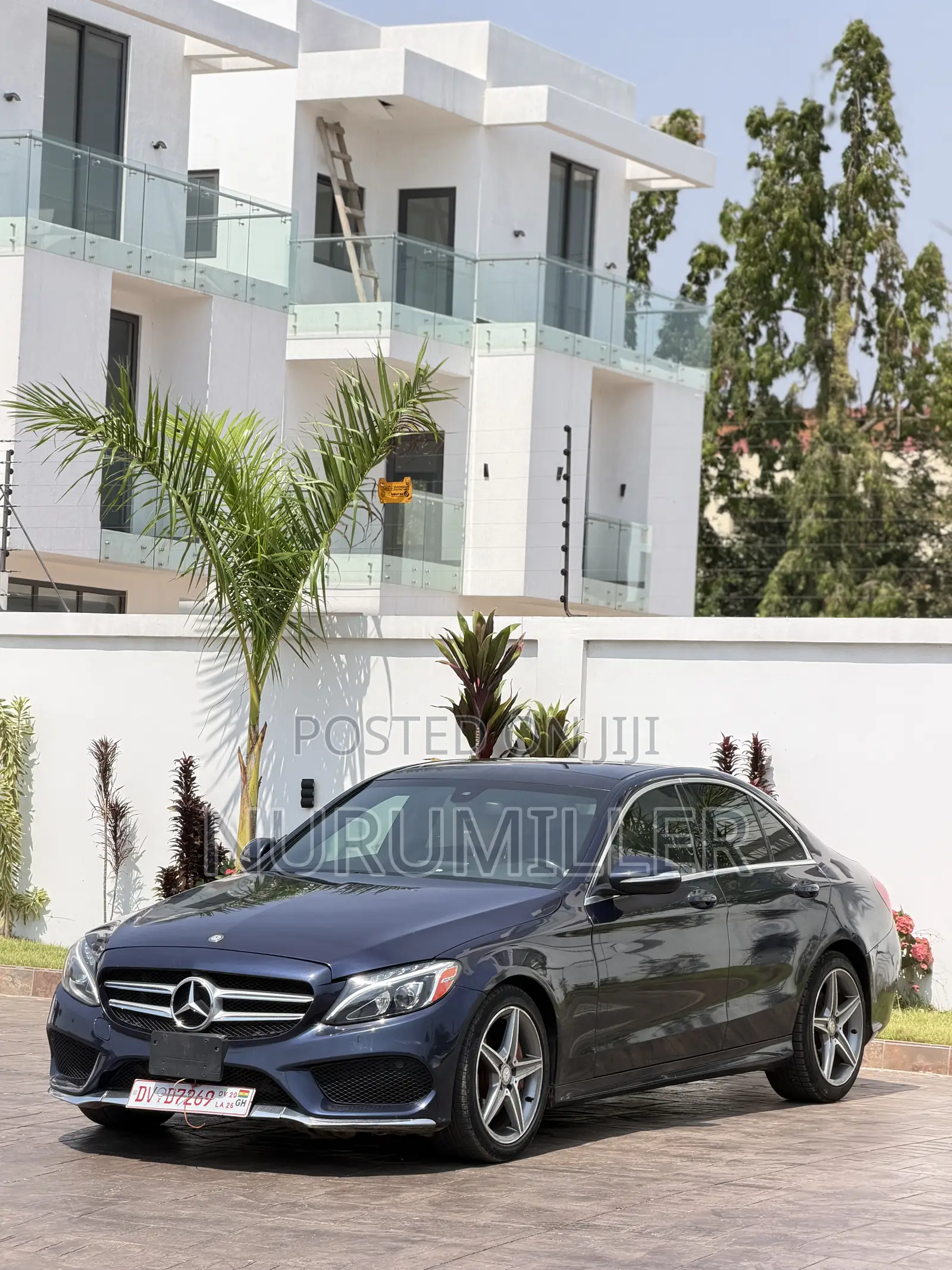 Mercedes-Benz C300 Sport 4dr AWD 4Matic Sedan (2.0L 4cyl 7A) 2015 Blue