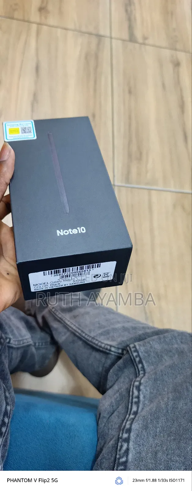New Samsung Galaxy Note 10 5G 256 GB Black