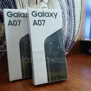 New Samsung Galaxy A07 256 GB Black