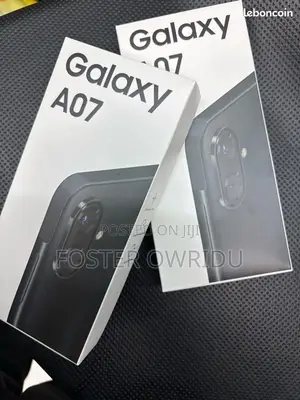 New Samsung Galaxy A07 256 GB Black