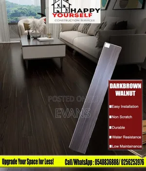 Spc Vynil Darkbrown Wallnut